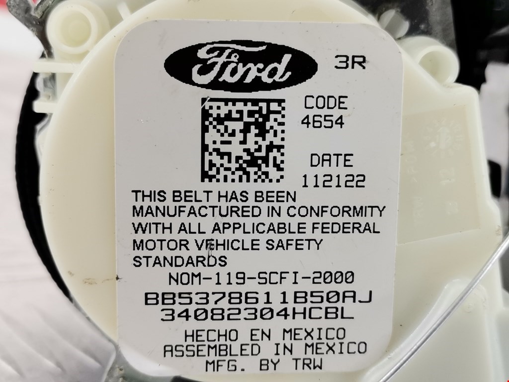 Ремень безопасности задний правый FORD Explorer 2011-2019