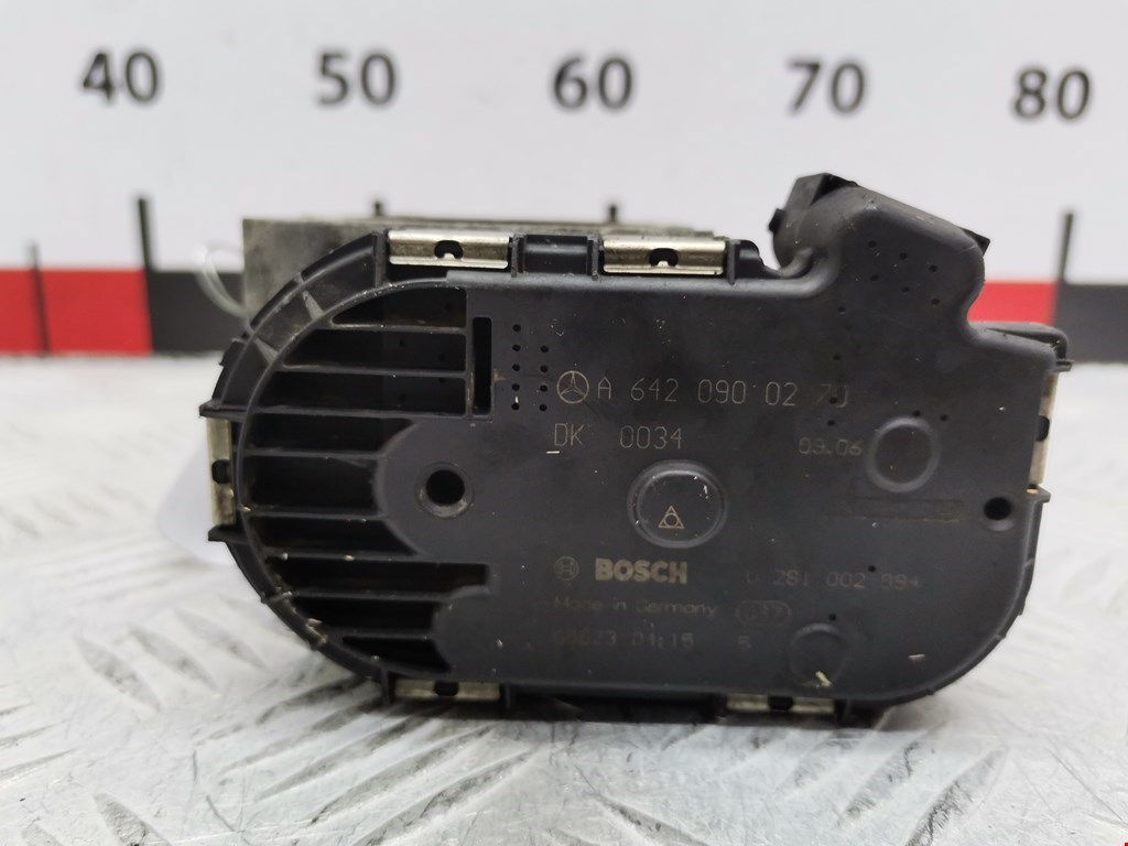 Заслонка дроссельная электрическая MERCEDES-BENZ E-Class W211, S211 2002-2009