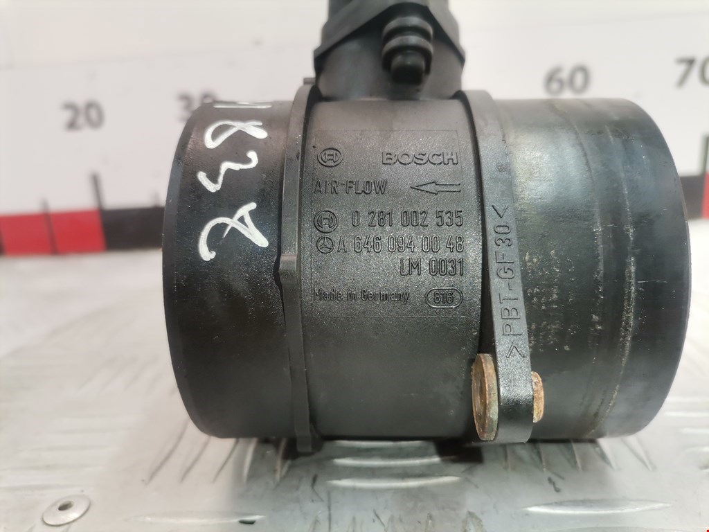 Расходомер воздуха (массметр, датчик ДМРВ) MERCEDES-BENZ C-Class C-klasse W203 2000-2007