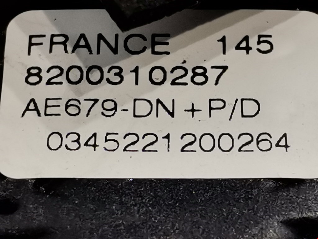 Подушка безопасности в рулевое колесо RENAULT Scenic II 2003-2010