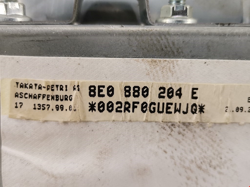 Подушка безопасности пассажирская (в торпедо) AUDI A4 B6 2001-2005