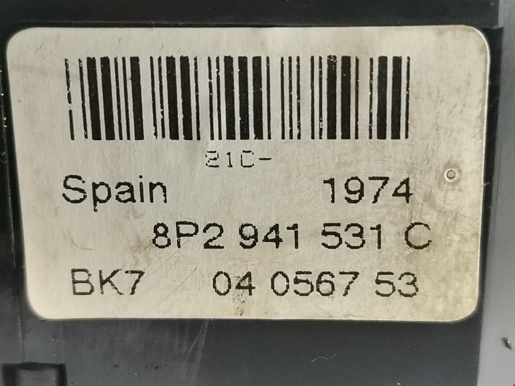 Переключатель света фар AUDI A3 8P 2003-2013