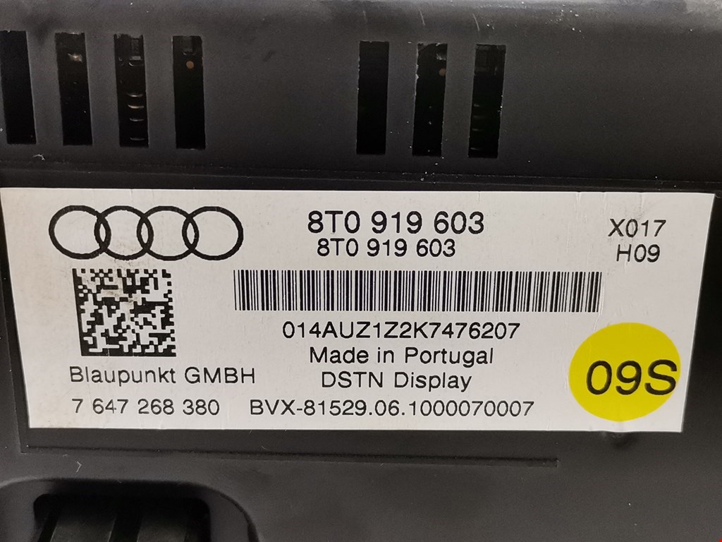 Дисплей информационный (компьютера) AUDI A4 B8 2007-2015