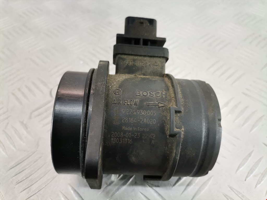 Расходомер воздуха (массметр, датчик ДМРВ) KIA Picanto 2004-2011