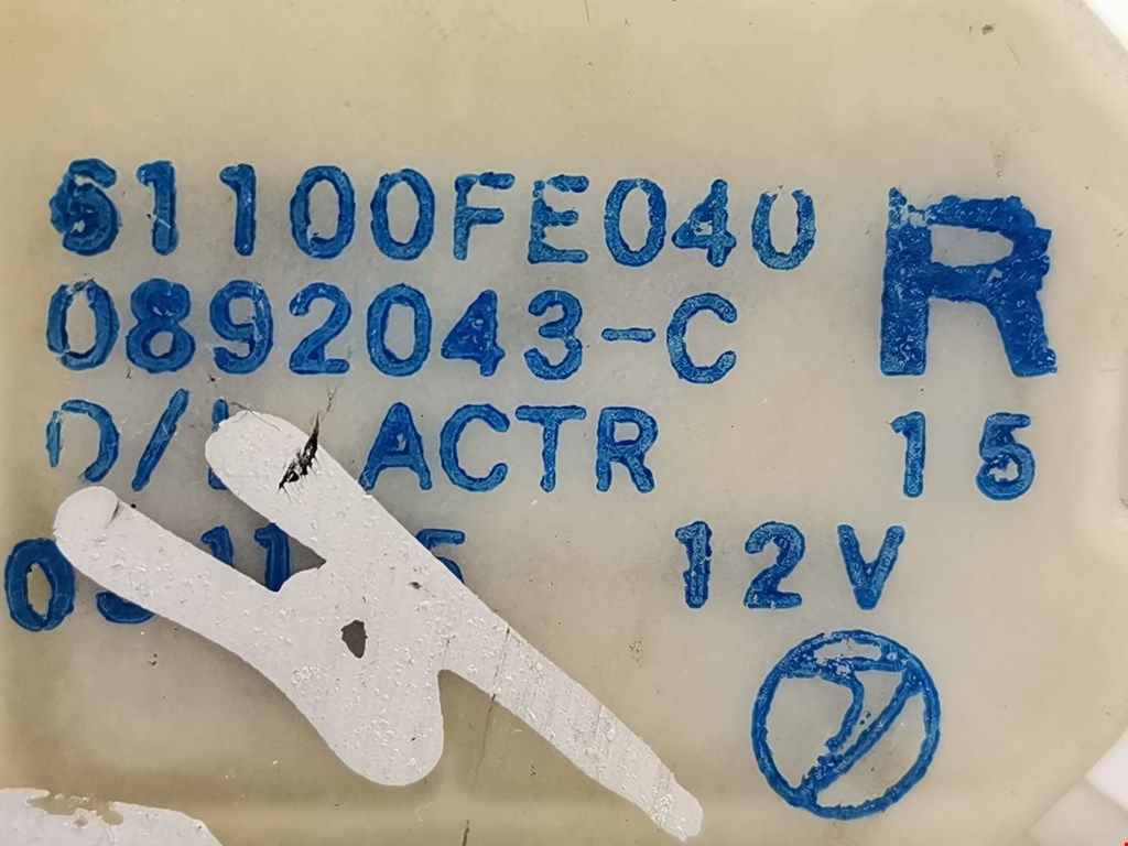 Замок двери задней правой SUBARU Impreza 2000-2007