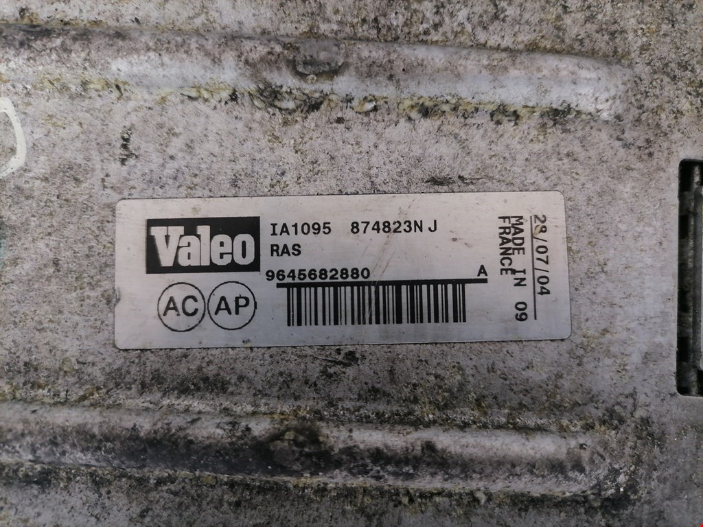 Интеркулер (радиатор интеркулера) CITROEN C5 I 2001-2008