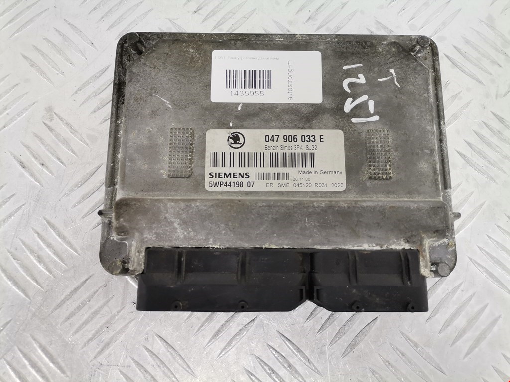 Блок управления двигателем Skoda Fabia 1 (1999-2007)