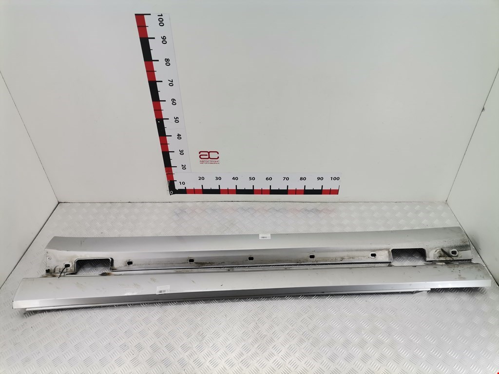 Накладка декоративная на порог (Комплект) Mercedes E-Class (W212) (2009-2016)