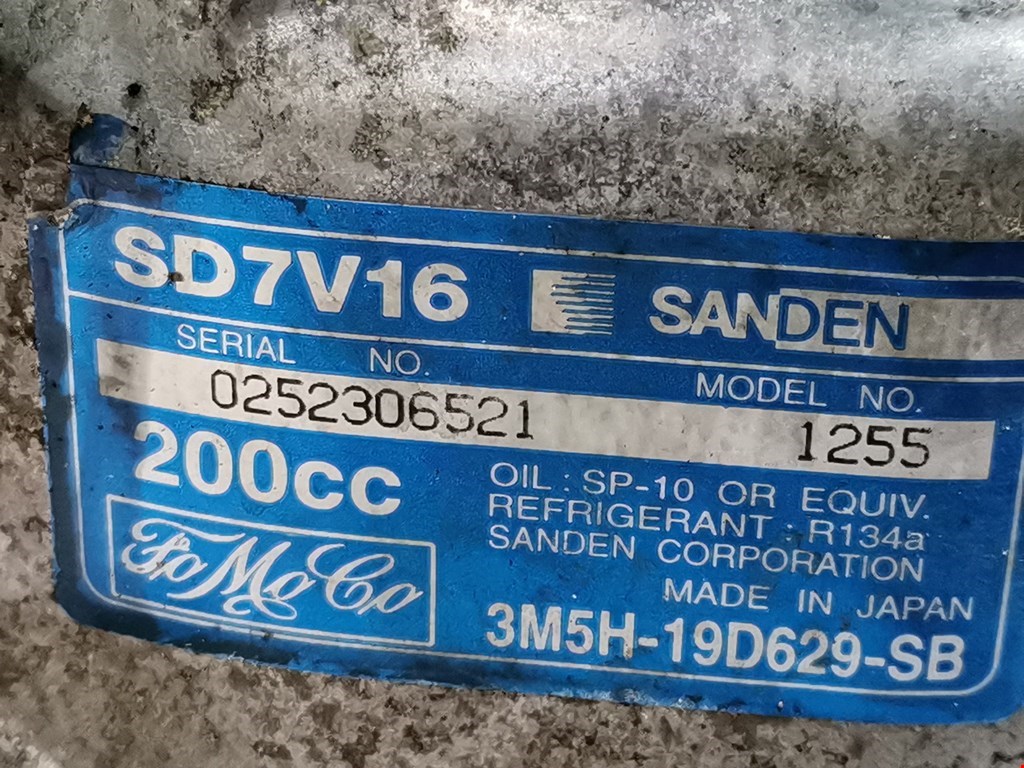 Компрессор кондиционера (системы кондиционирования) MAZDA Mazda 3 BK 2003-2009