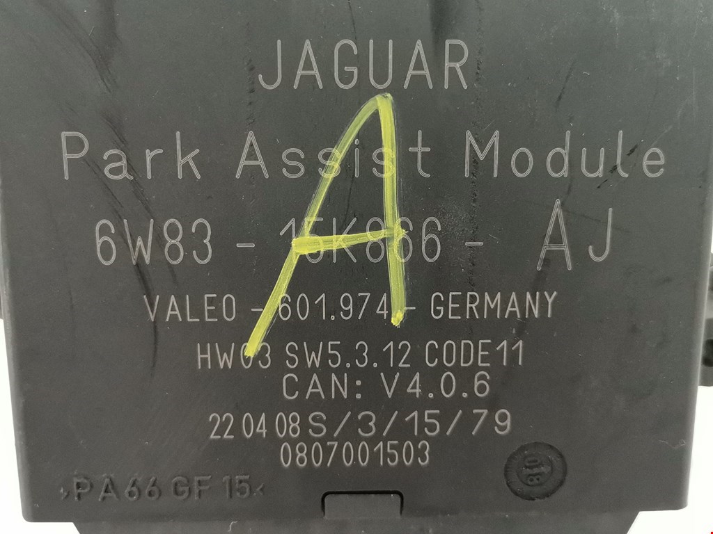 Блок управления парктрониками JAGUAR XF X250 2007-2015