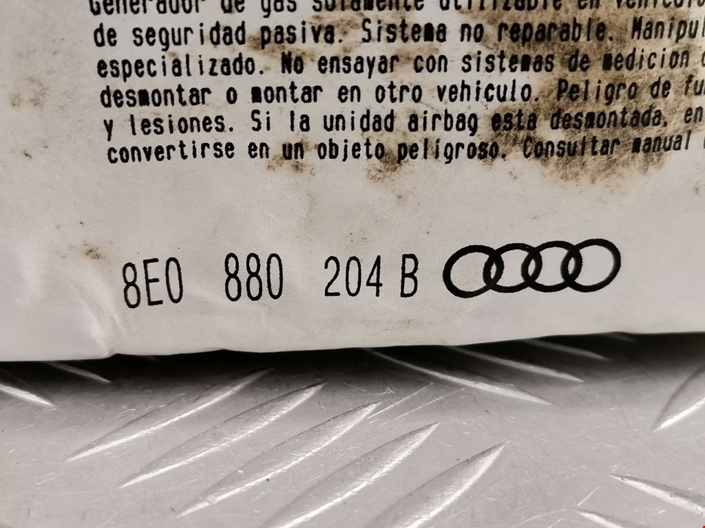 Подушка безопасности пассажирская (в торпедо) AUDI A4 B6 2001-2005