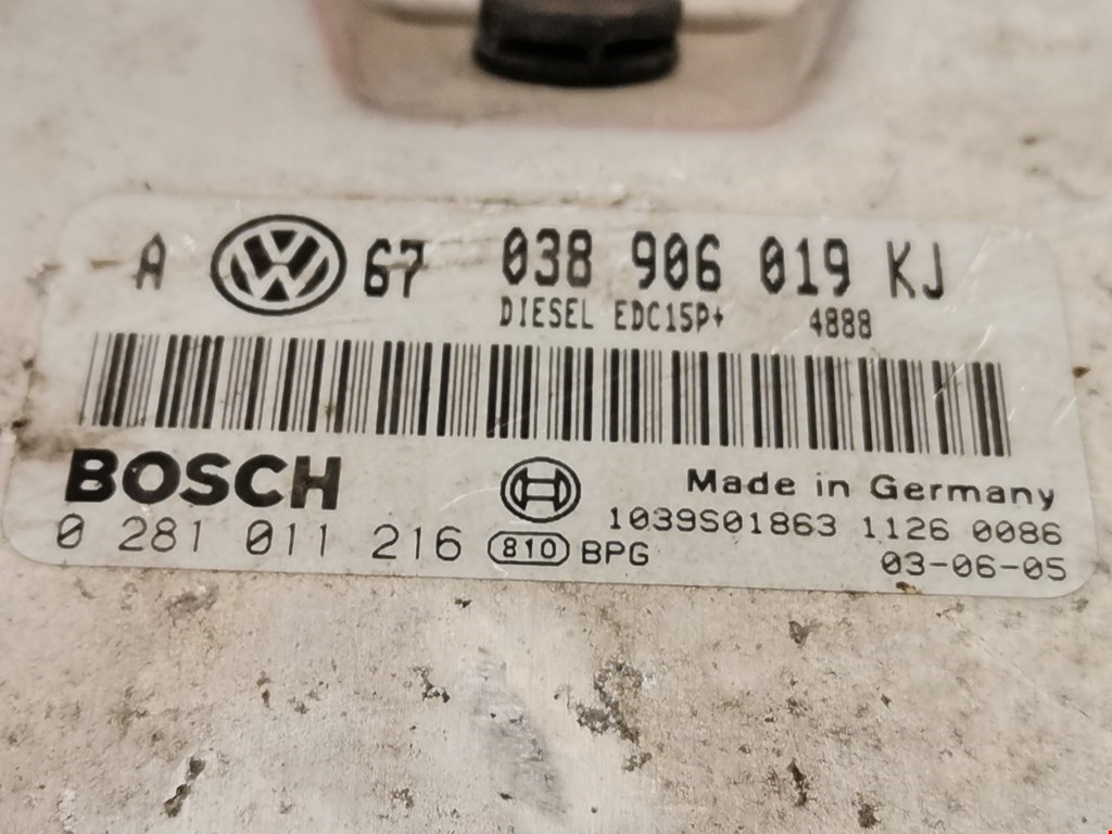 Блок управления двигателя (ЭБУ) SEAT Leon 1999-2005