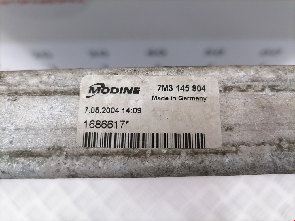 Интеркулер (радиатор интеркулера) VOLKSWAGEN Sharan 1995-2010