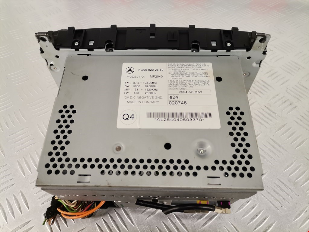 Магнитола MERCEDES-BENZ CLK-Class W209 2002-2009