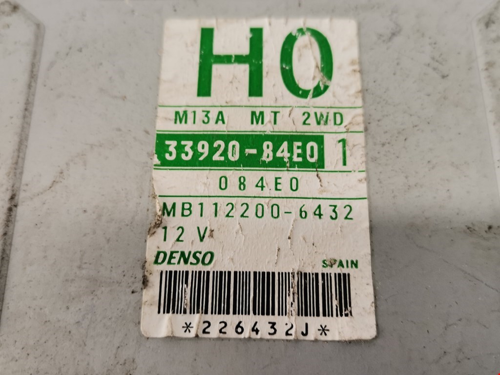 Блок управления двигателя (ЭБУ) SUZUKI Wagon R 1998-2003