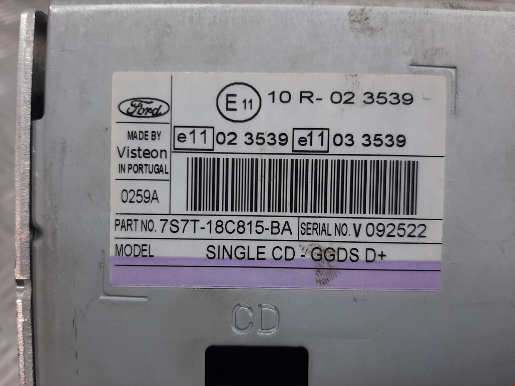 Магнитола FORD Mondeo IV 2007-2015