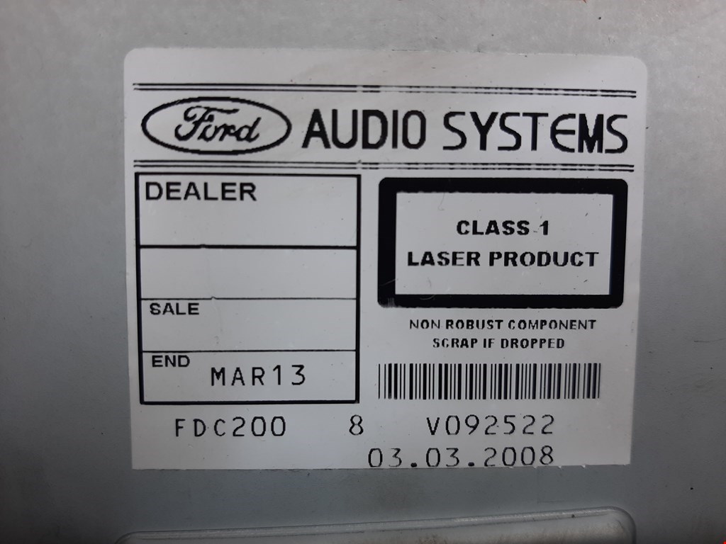 Магнитола FORD Mondeo IV 2007-2015