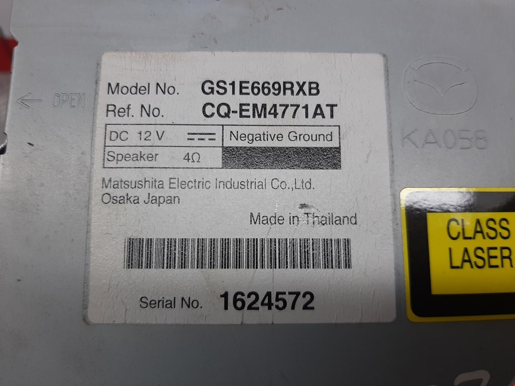 Магнитола MAZDA Mazda 6 GH 2007-2012