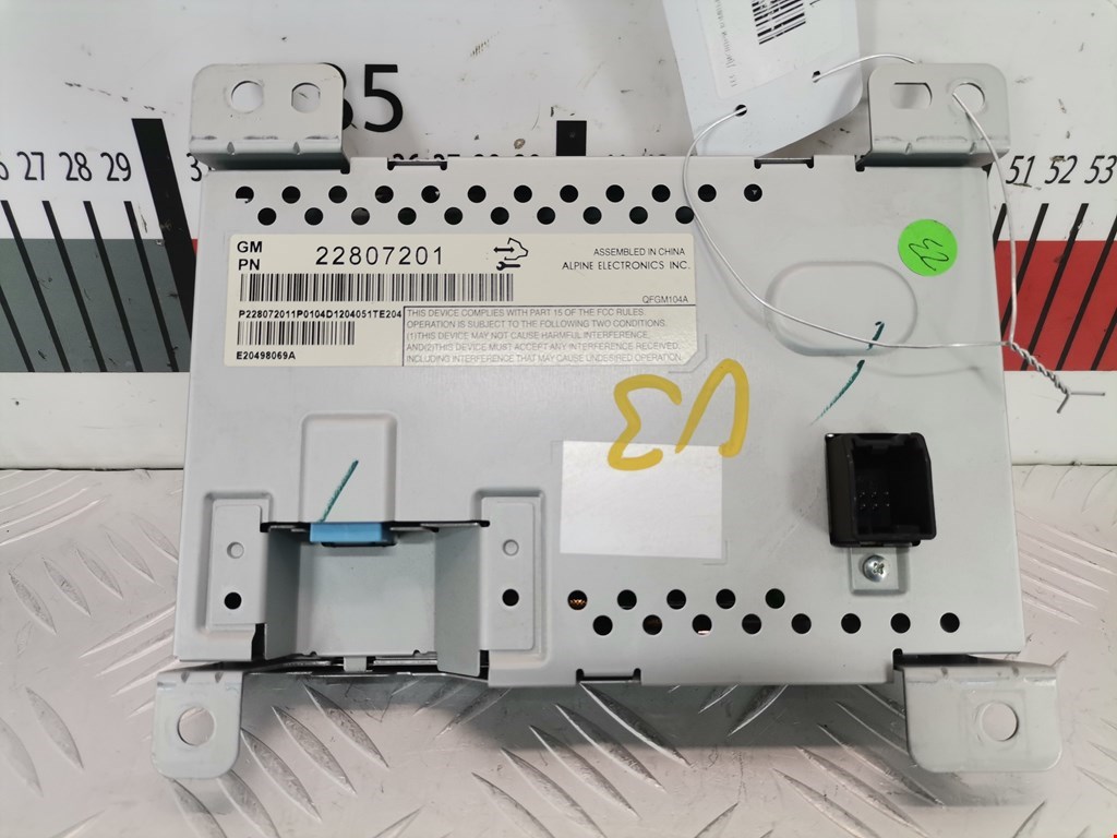 Дисплей информационный (компьютера) CHEVROLET Equinox 2009-2017