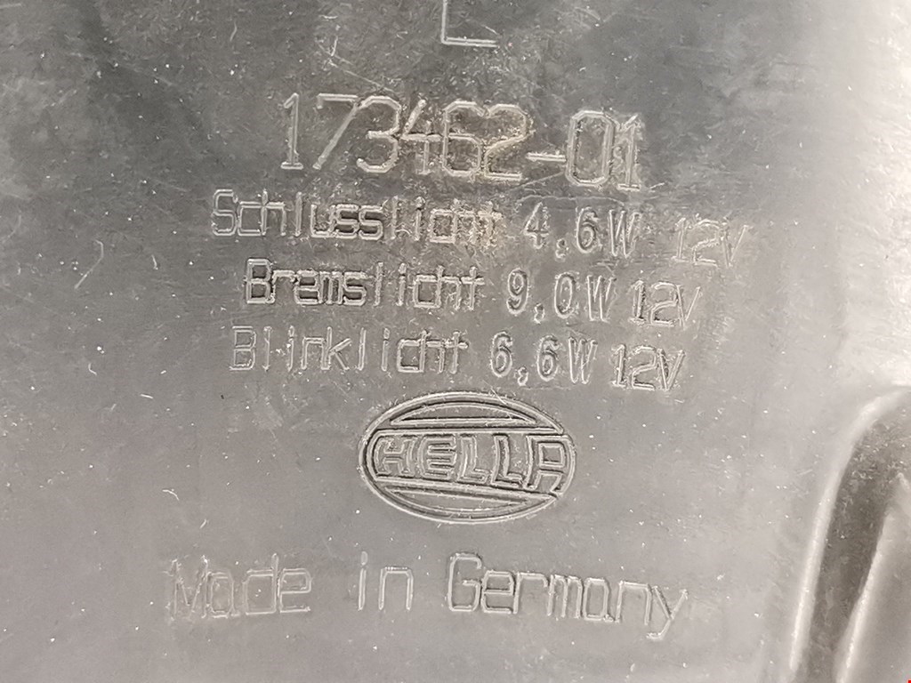 Фонарь задний левый BMW 5er 5 серия F10/F11/F07 2009-2017