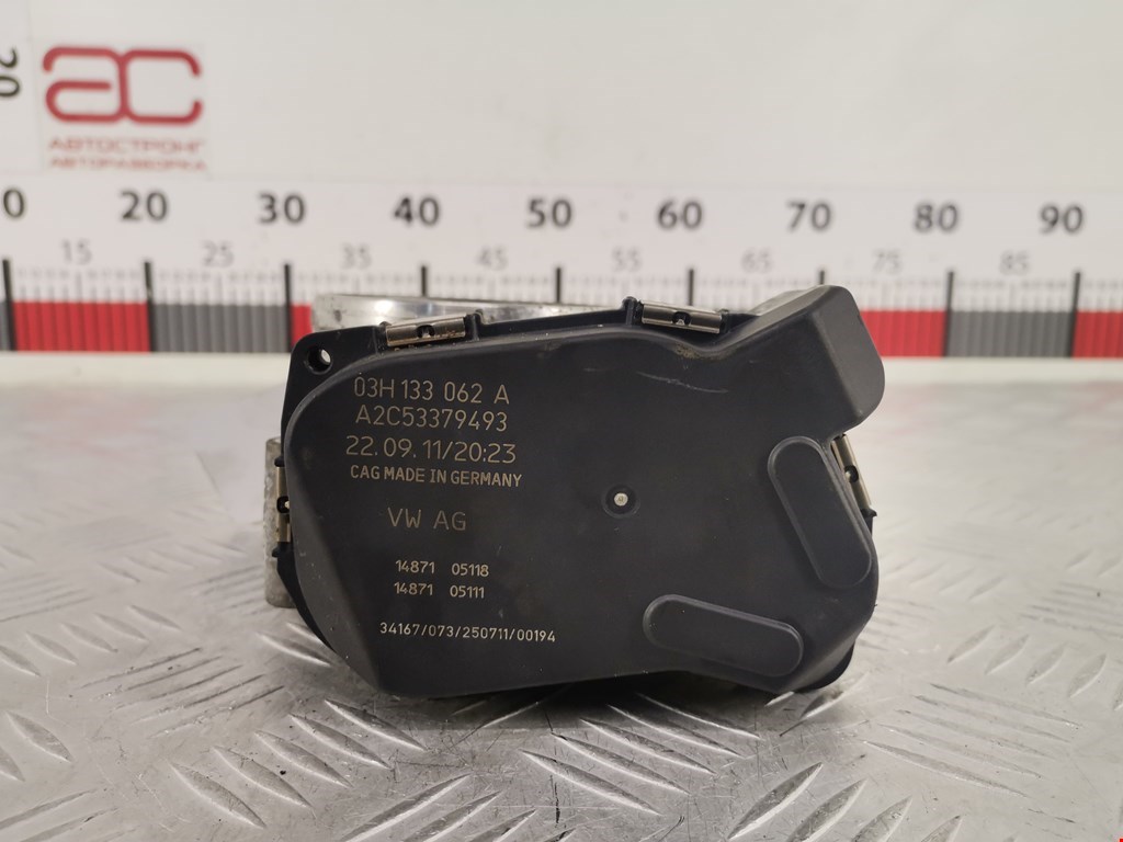 Заслонка дроссельная электрическая VOLKSWAGEN Touareg 2010-2018