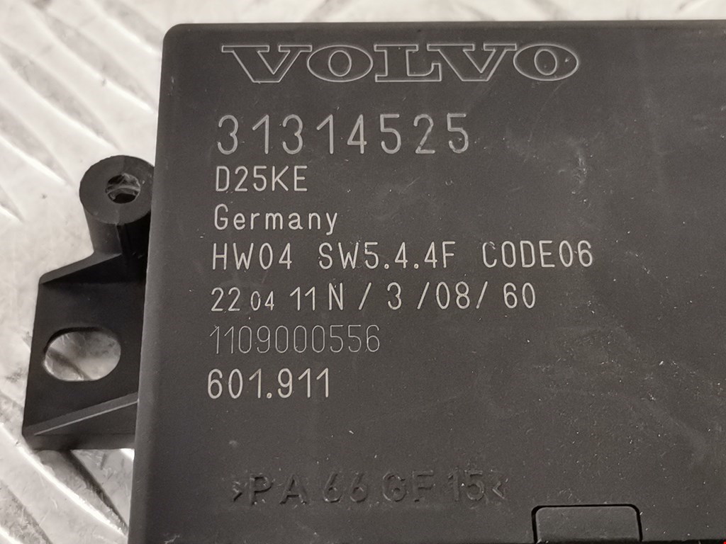 Блок управления парктрониками VOLVO S60 II 2010-2018