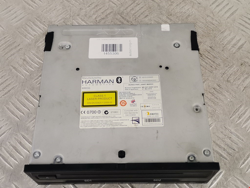 Чейнджер компакт дисков Volkswagen Touareg 2 (2010-2018)