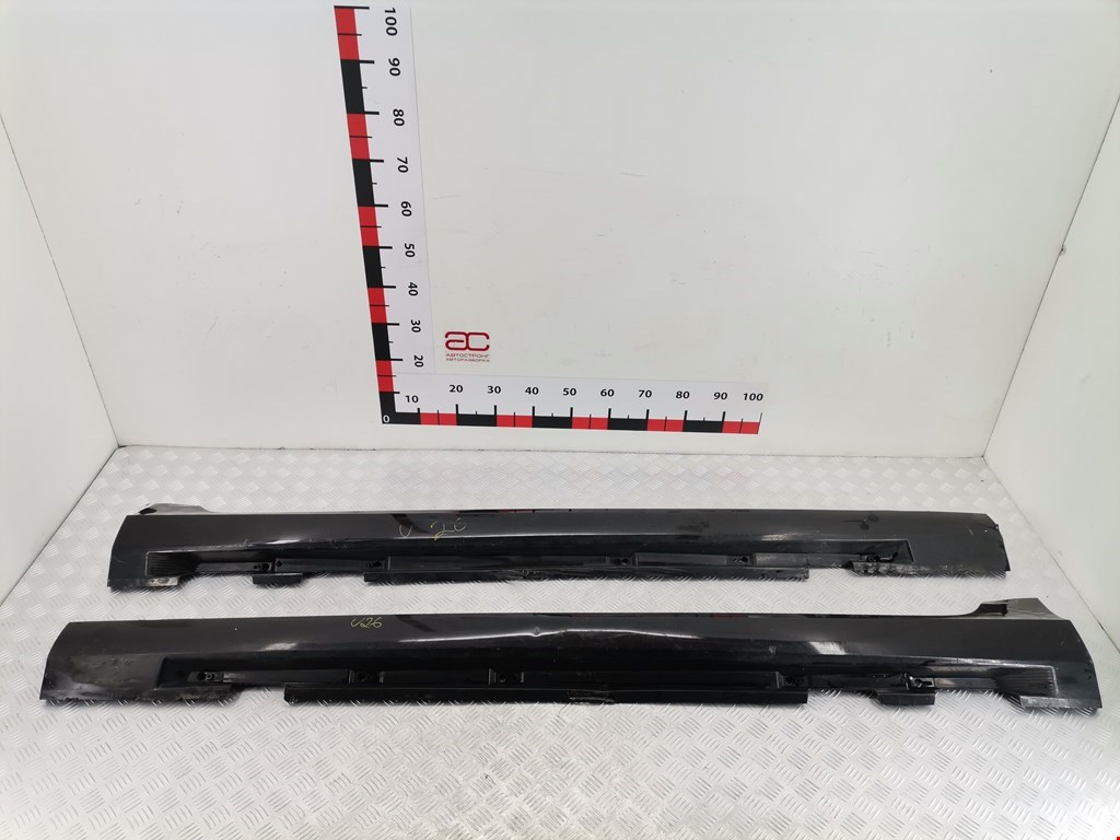 Накладка декоративная на порог (Комплект) Volvo S60 2 (2010-2018)