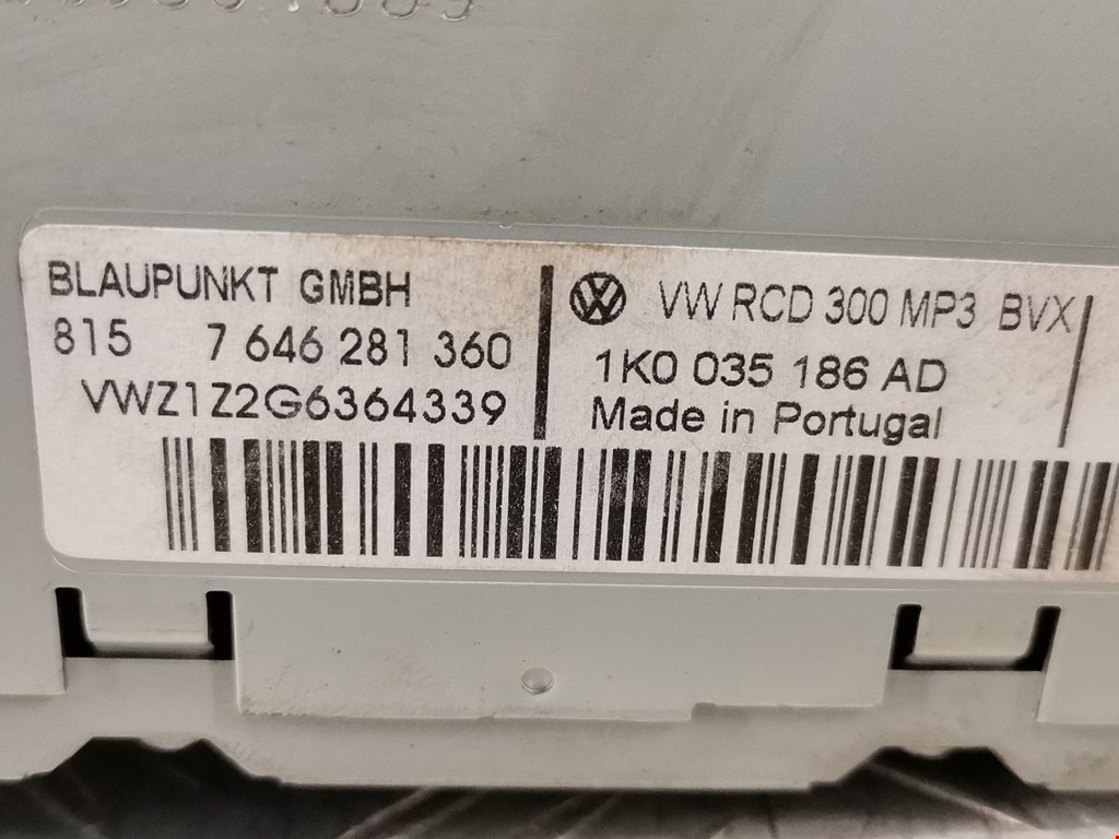 Магнитола VOLKSWAGEN Passat B6 2005-2011