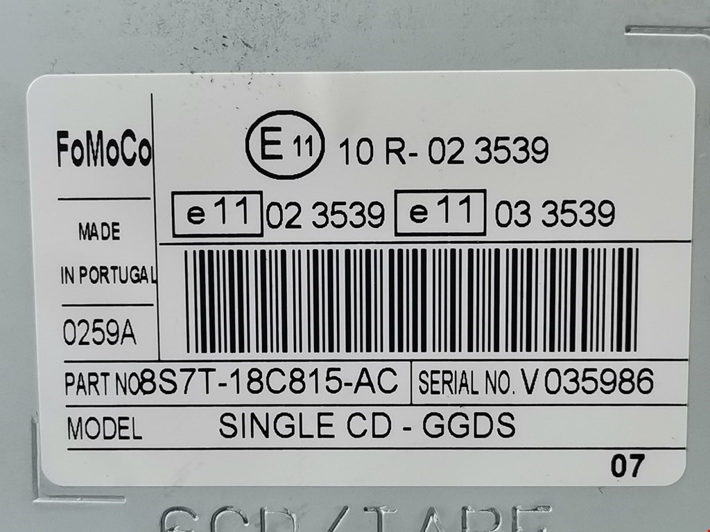 Магнитола FORD S-MAX 2006-2015