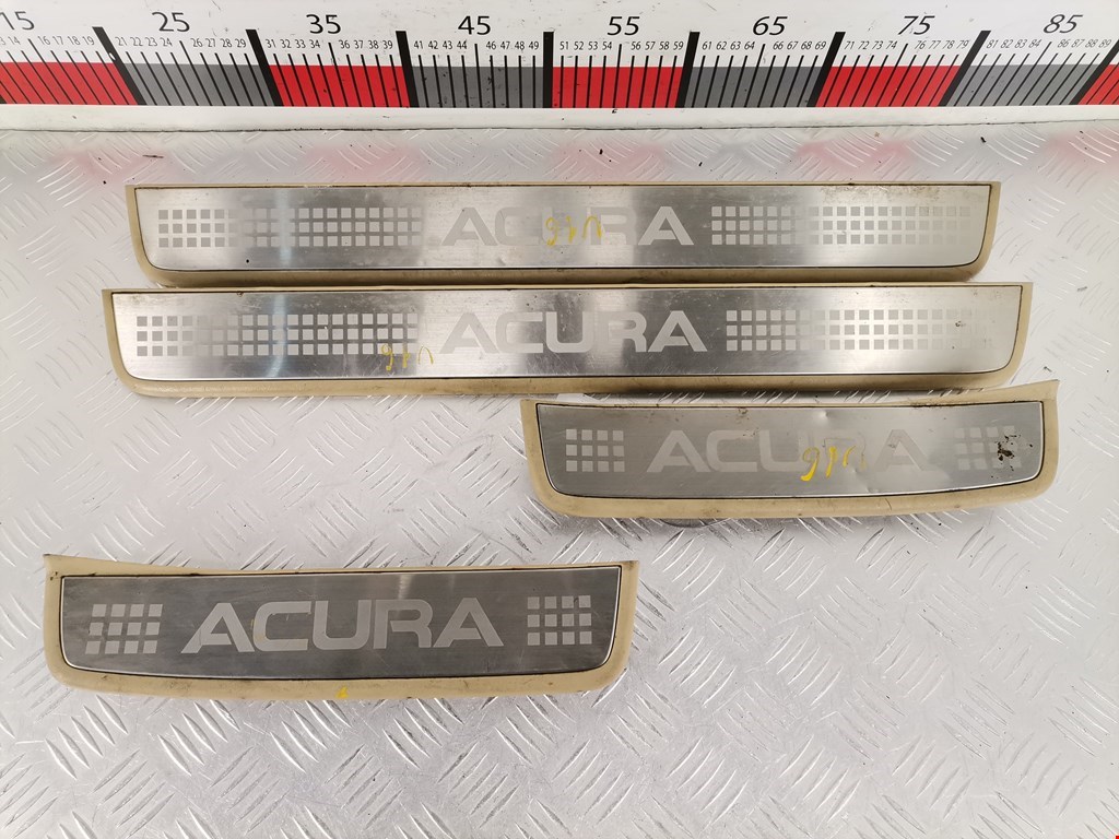Накладка декоративная на порог (Комплект) Acura TSX 1 (2003-2008)