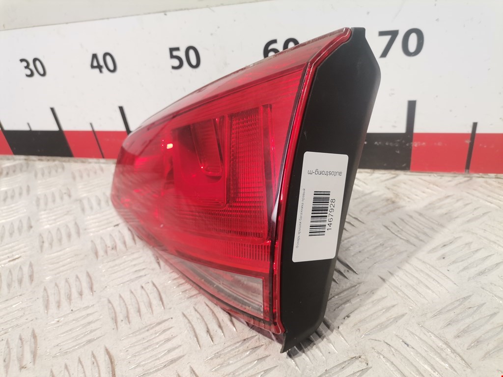 Фонарь задний внутренний правый VOLKSWAGEN Golf VII 2012-2020