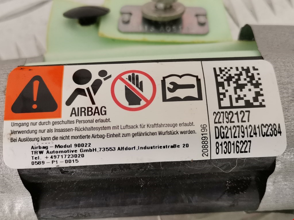 Подушка безопасности боковая (шторка) CHEVROLET Volt 2010-2015