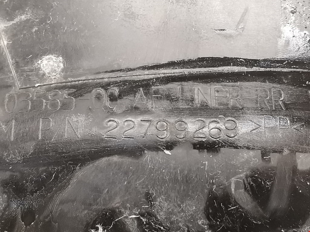 Локер (подкрылок) задний левый CHEVROLET Volt 2010-2015