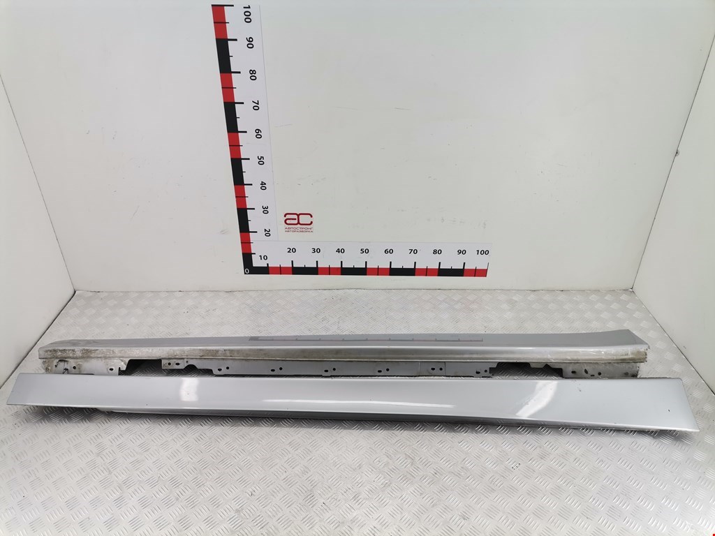 Накладка декоративная на порог (Комплект) BMW 3-Series (F30/F31/F34/F35) (2011-2020)