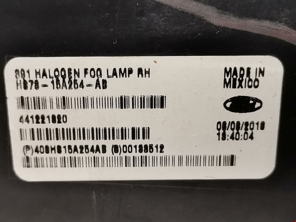 Фара противотуманная правая (ПТФ) FORD NORTH AMERICA Fusion NORTH AMERICA II 2012-2020