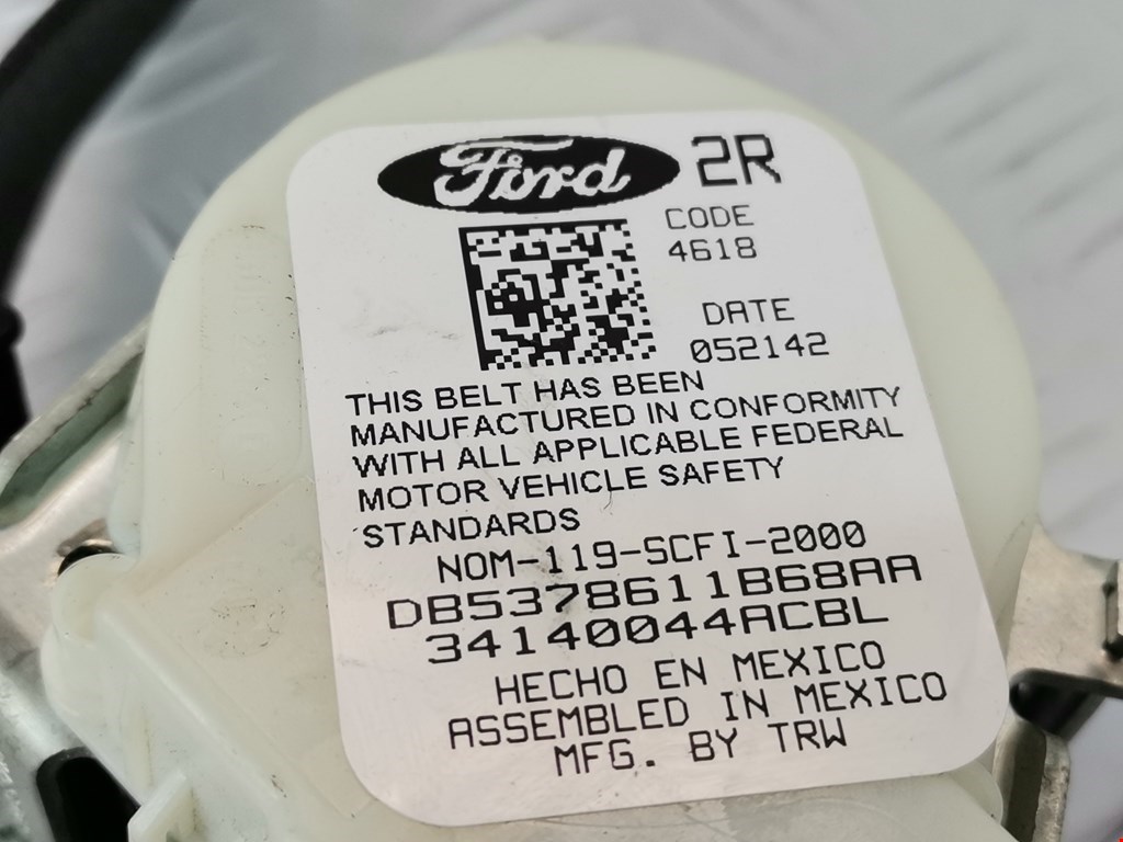 Ремень безопасности задний правый FORD Explorer 2011-2019