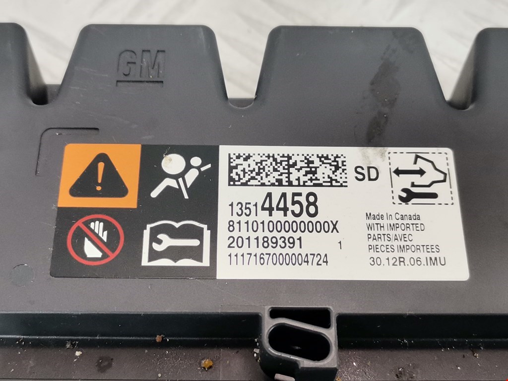 Блок управления AIR BAG CHEVROLET Equinox 2017-н.в.