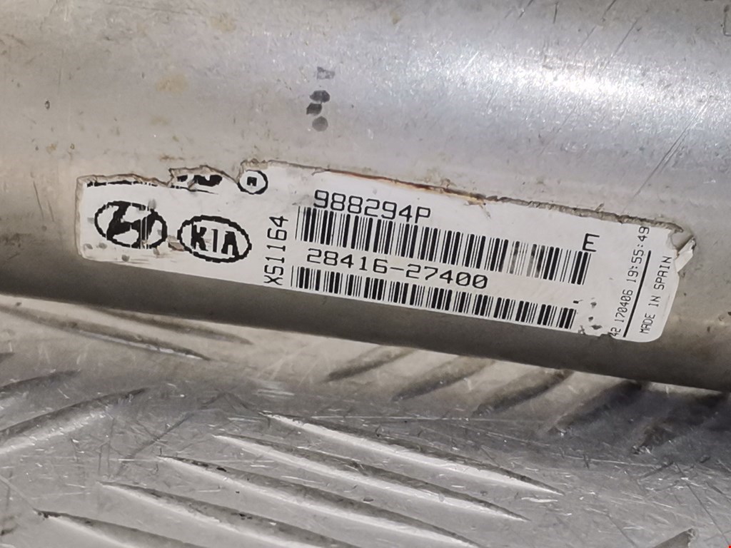 Радиатор системы ЕГР KIA Sportage II 2004-2010