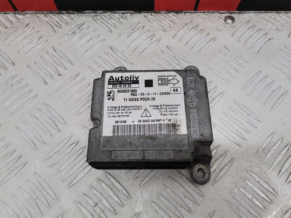 Блок управления AIR BAG PEUGEOT 607 2000-2010