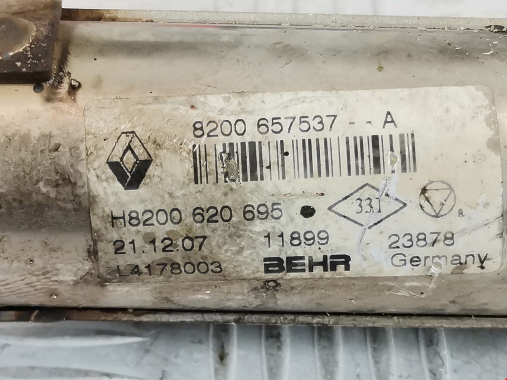 Радиатор системы ЕГР RENAULT Scenic II 2003-2010