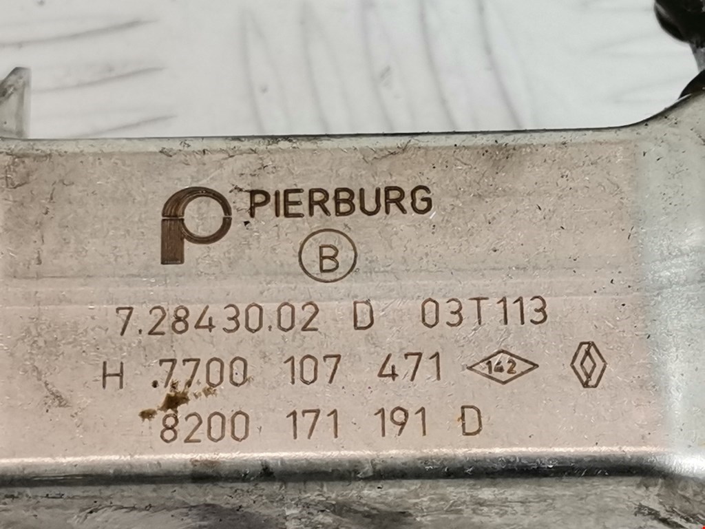 Радиатор системы ЕГР RENAULT Scenic II 2003-2010