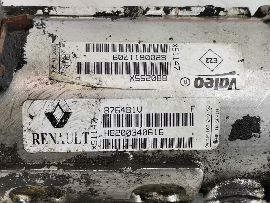 Радиатор системы ЕГР RENAULT Scenic II 2003-2010