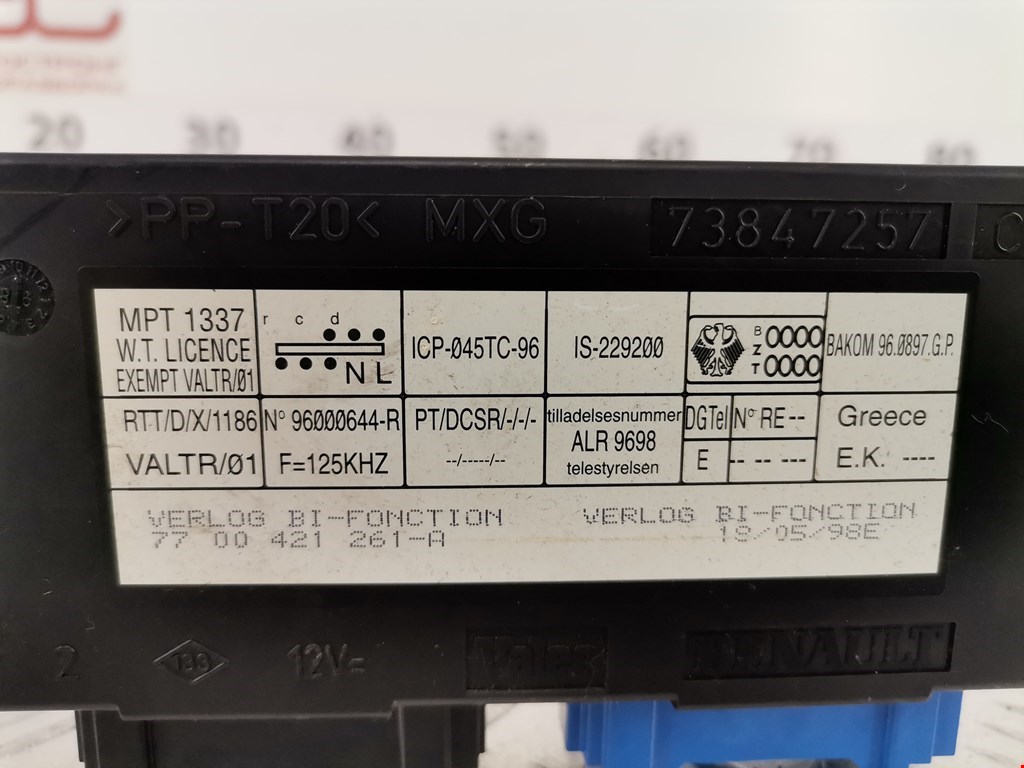 Блок комфорта RENAULT Laguna 1993-2000