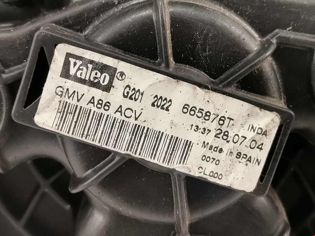 Моторчик (мотор) отопителя салона CITROEN C3 2002-2009