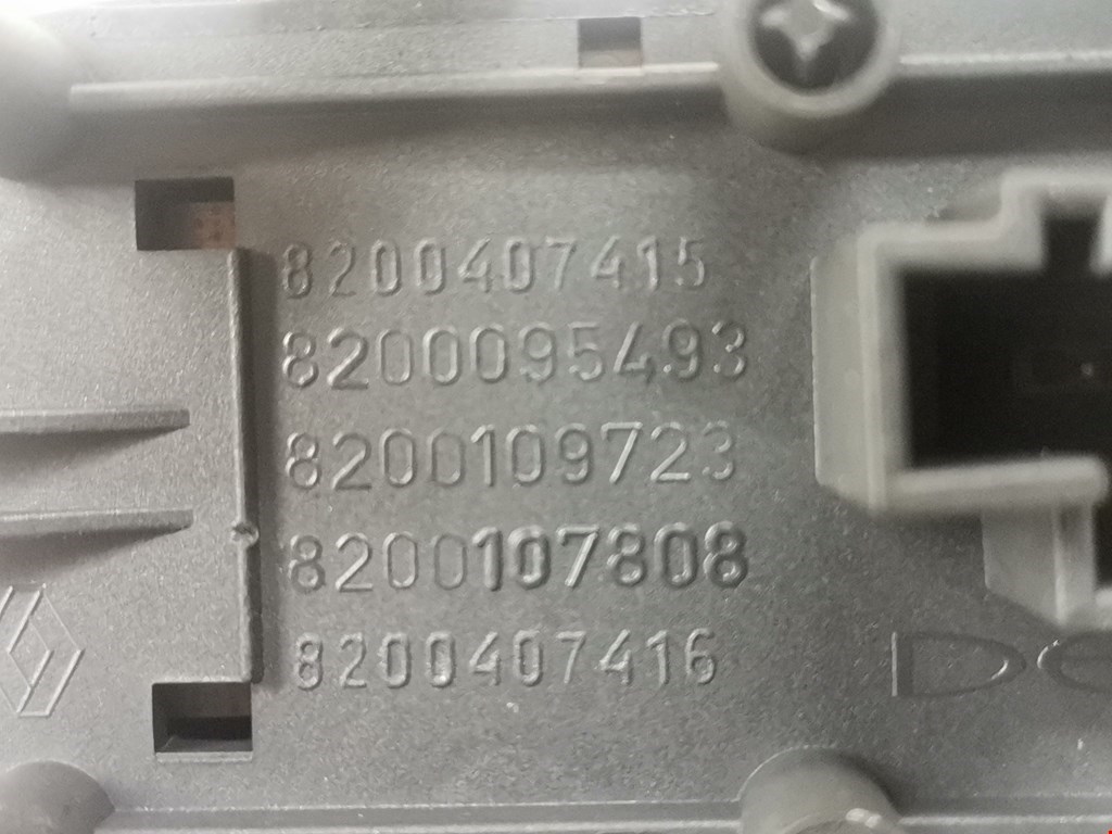 Кнопка аварийной сигнализации (аварийки) RENAULT Scenic II 2003-2010