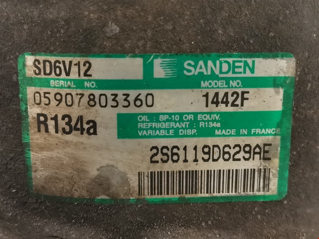 Компрессор кондиционера (системы кондиционирования) FORD Fusion 2002-2012