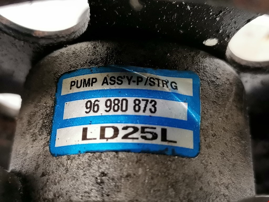 Насос гидроусилителя руля (ГУР) CHEVROLET Spark 2010-2015