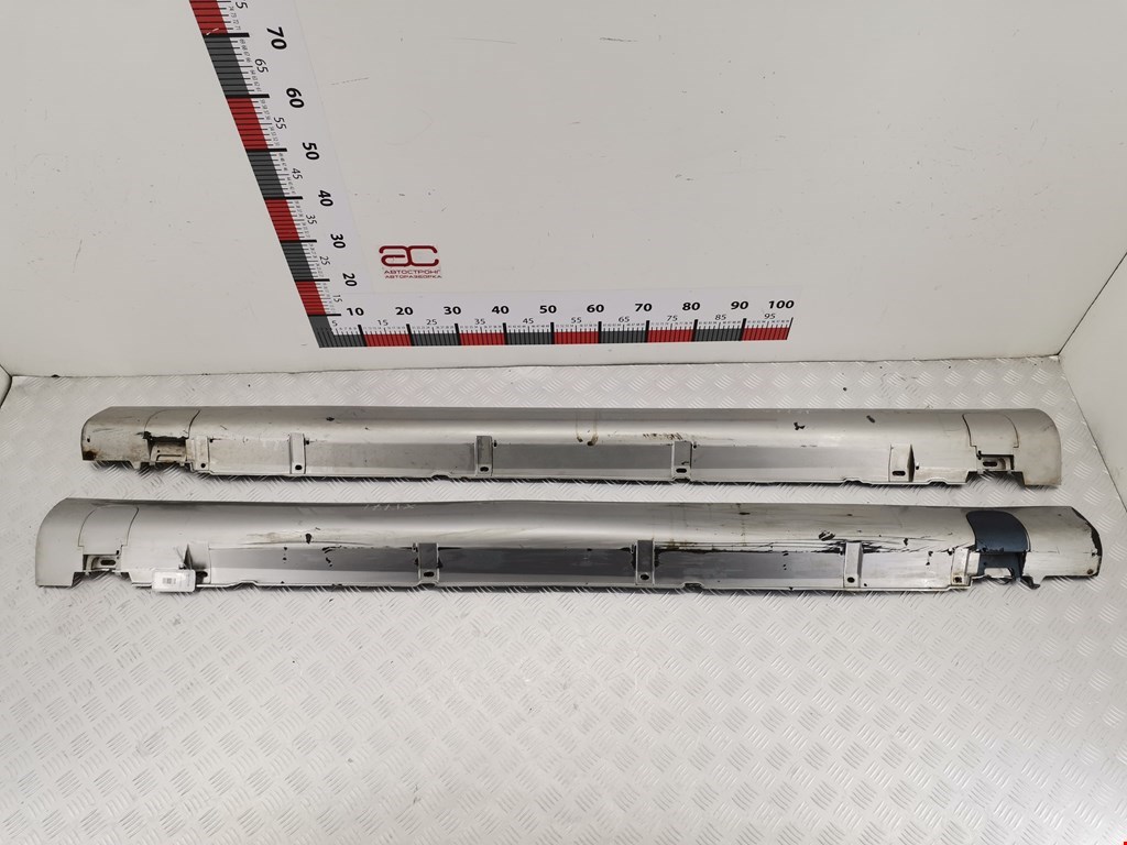 Накладка декоративная на порог (Комплект) Opel Omega B (1994-2004)