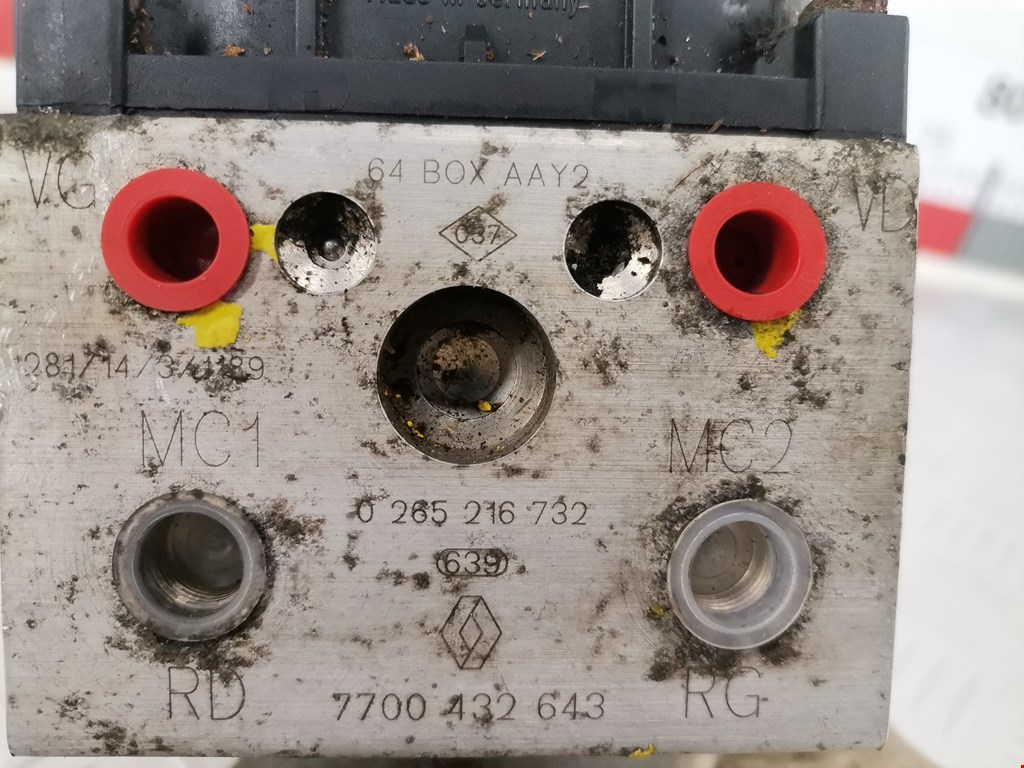 Блок ABS (насос) RENAULT Megane I 1996-2002